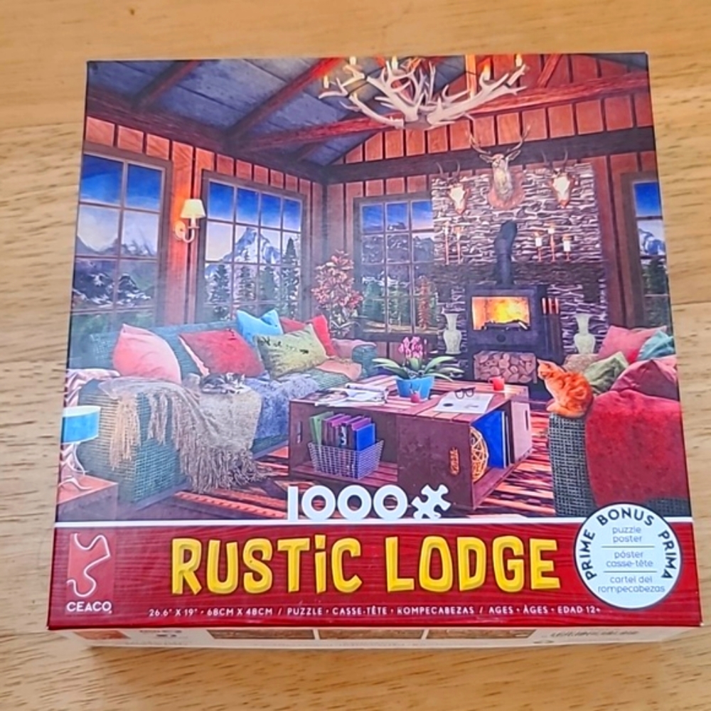 Rustic Iogic 1000 Piece Puzzle